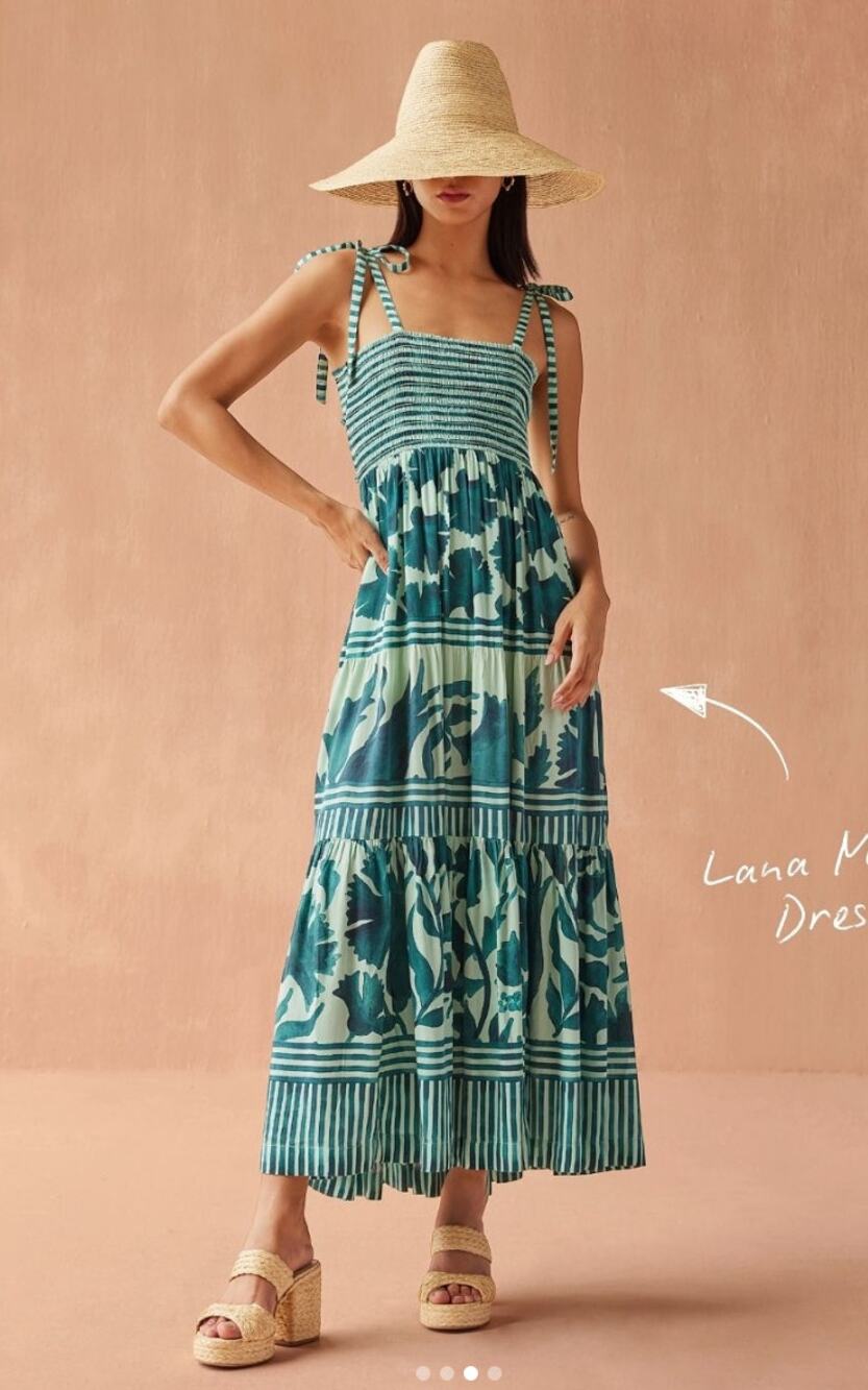 Omika Lana Maxi Dress Size M